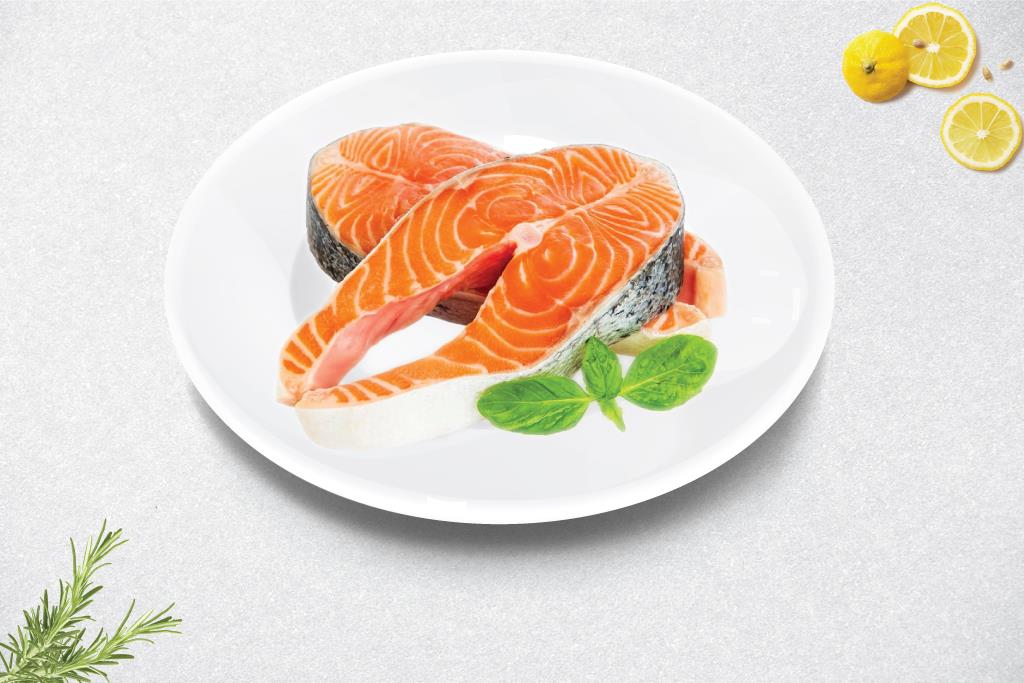 30497 Pink Salmon Steaks 250 g - Image 1