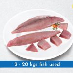 Yellow Fin Tuna Fillets / Loin 250 g